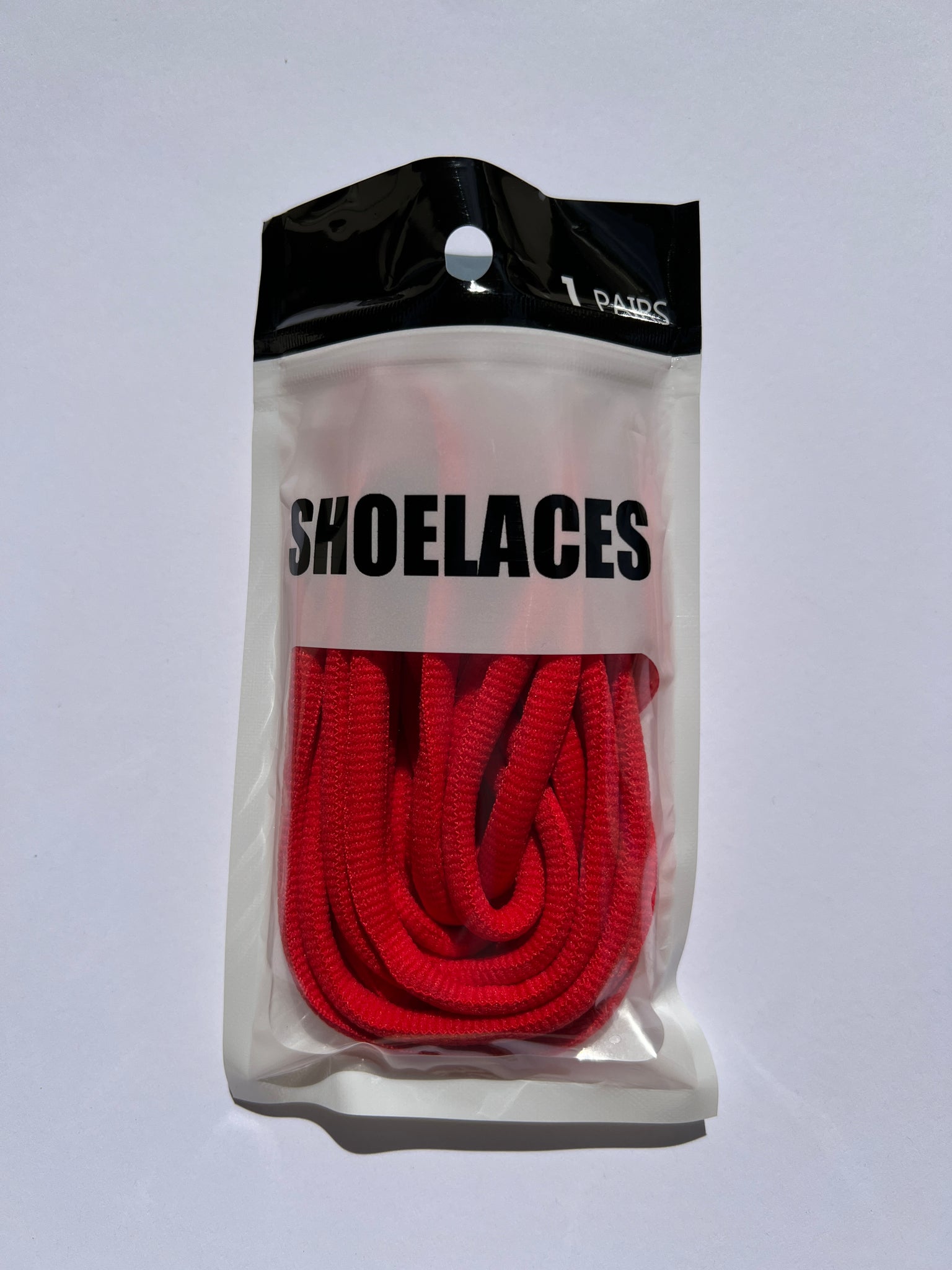 Thick red deals shoelaces